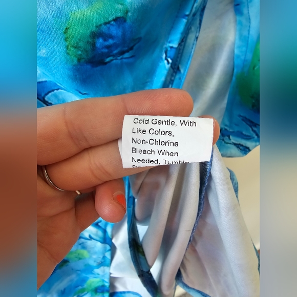 Dolphin Bikini/Beach Cover Dress - Picture 3 of 12